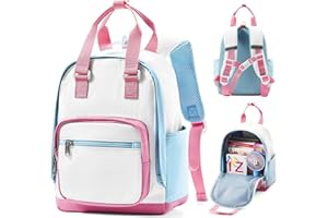 kibachev Mochila Infantil Niña/Niño Mochila Guarderia 8/10L, Mochila Preescolar 2/3-5 Años, Mochila Pequeña