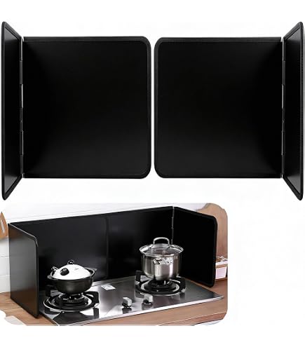 Plaque Anti-projections De Cuisson Et Antiéclaboussures Pour Cuisine Pliable En