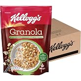 KELLOGG'S Granola Beyaz &Ccedil;ikolatali & Antep Fıstıklı 300 gr x 12 Adet,%46 Yulaf, Lif Kaynağı, Antioksidan İ&ccedil;erir, Kahvaltılık 