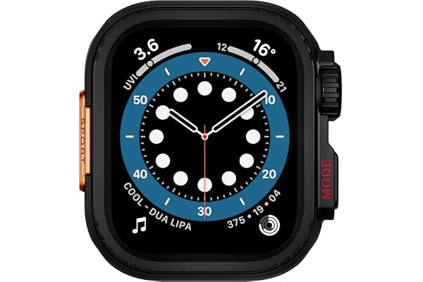 SERDAS För Apple Watch Watch Fodral 44mm 45mm 46mm 42mm 49mm Fodral Metallurfodral