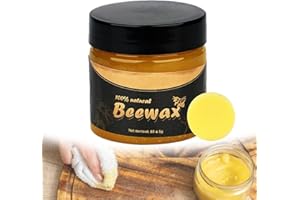 AOSRIOYLT For Il Restauratore Di Mobili Beefix, Lucidante Alla Cera D'api for Legno, Lucidante for Mobili Alla Cera D'api Beefix, Restauratore Di Legno Beefix Con Spugna, Lucidante E Balsamo Naturale for Mobili