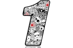 Biomar Labs® 1 x winylowa naklejka DC zawijanie bomby auto Moto Motocross Motosport start wyścig numer 9 rajdowy samochód rower motocykl Tuning N 341