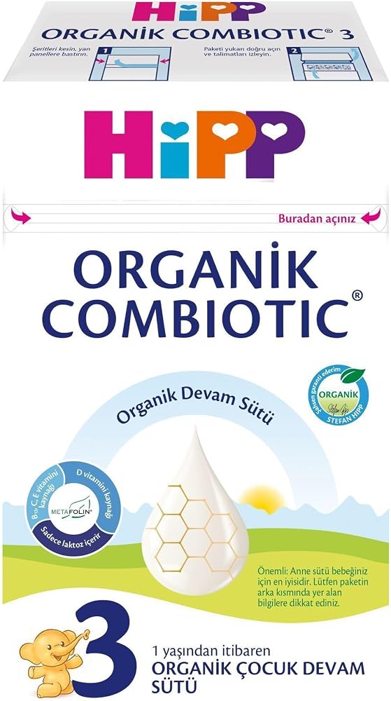HiPP 3 Organik Combiotic Devam Sütü 600 gr