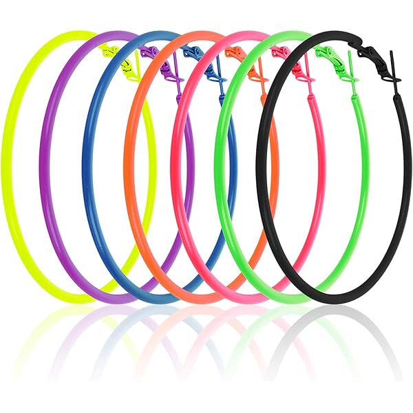 Valerie Creolen Multicolor (4 cm) – Juli Dans Jewels