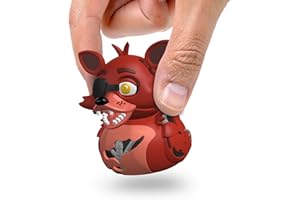 TUBBZ Mini: Five Nights At Freddy'S - Foxy Figura Mini Coleccionable de Pato de Goma Disfrazado
