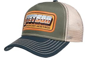 Stetson Czapka Trucker American Heritage PatchMężczyźni - z meshu baseball cap snapback Snapback, daszkiem wiosna-lato jesień-zima Wiosna Lato Jesień Zima
