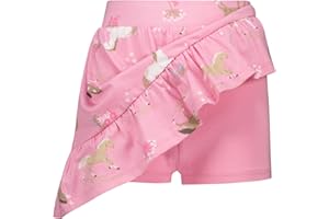 SALT AND PEPPER Mädchen Skort mit Pferde AOP aus S.Jersey Rock