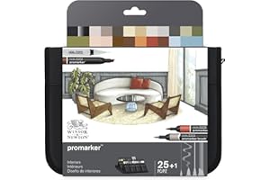 WINSOR & NEWTON PROMARKER TROUSSE MIXTE PROMARKER ET FINELIER - INTERIEUR