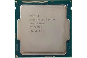 BQTEC Intel Core i3-4160 3.60 GHz Dual-Core Quad-Thread 3 MB Cache 54 W CPU Processore LGA 1150