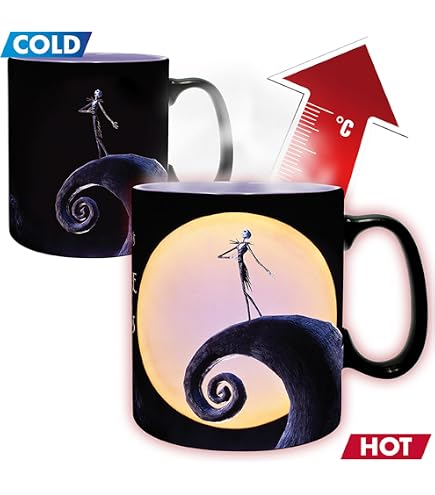 ABYstyle - Tazza 3D Nightmare Before Christmas Con Sally, 550 Ml, In Dolomite, Finitura Opaca E Rilievo, Regalo Per Fan