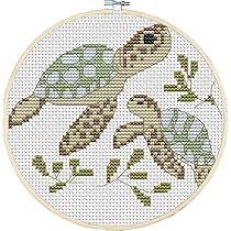 Kit Bordado Punto Cruz Tres Pájaros -tela Aida 14ct Hilo | Cuotas Sin
