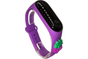 MIKVAR Unisex LED Digital Kids Watch, Waterproof 30m and Light up Display – Suitable for All Ages. Girls Watch, Boys Watch