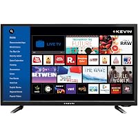 Kevin 80 cm (32 Inches) HD Ready LED Smart TV K32CV338H (Black) (2021 Model)