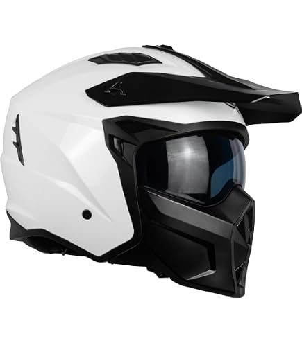Casco Moto ECE 22-06 Casco Moto One By Camamoto Track Jet, Nero Opaco, Integrale Con Mentoniera, Omologato ECE 22-06 Casco Integrale Mentoniera Estraibile - 2