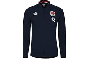 Umbro Mens England Rugby Anthem Jacket 2023 2024 Outerwear