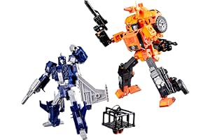 Transformers Age of the Primes Wreck 'n Doom Collection, Autobot Sandstorm- och Slugslinger-actionfigurer i 2-pack
