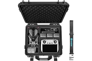 LEKUFEE Vattentätt Hårt Bärväska för DJI Mini 5 Pro Drone/4 Pro/Mini 3,DJI RC 2/RC /N2/N1 Fjärrkontroll och Tillbehör (endast