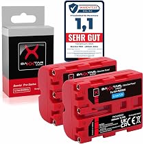 Caricabatterie Baxxtar PRO Con Doppio LCD Per Sony NP-F970, F950, F750, F570 E FM500H – 1500mAh Turbo, Uscita USB