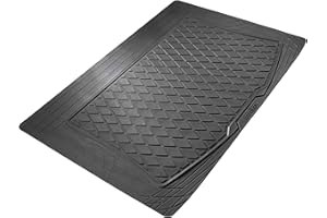 Walser CarComfort Safeguard boot liner 120x80 cm, universal cut-to-fit rubber car mat, universal boot protection, anti-slip mat