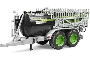Bruder 02036 - Fliegl Barrel Trailer with Drag Hose Distributor - 1:16 citerne à fumier, tonneau d'eau, Ferme, véhicules agricoles, remorque, Accessoires pour tracteurs