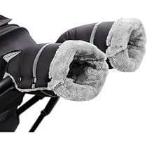 Manicotto Scaldamani Per Passeggino Impermeabile E Antivento: Guanti Caldi Ispessiti Per Carrozzina, Taglia Unica 58x48cm