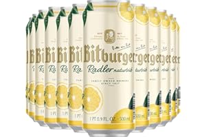 TWELVE GREEN BOTTLES Bitburger Naturally Cloudy Radler 1.9% ABV | 12 x 500ml Cans