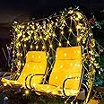 Qelus LED Net Lights,2x3M/4x6M Waterproof Timer Warm White 200/660 LEDs Curtain Lights Memory Function 8 Lighting Modes Fairy Lights for Home Garden Party Decoration