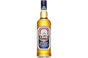 ‎LINIE AQUAVIT LINIE Aquavit Original - Fassgelagerter Aquavit aus Norwegen - der Klassiker Unter den Premium-Aquaviten 0,7 l | Kümmel Schnaps mit Noten von Vanille, Holz, Sherry und Zitrusfrüchten | Vol. 41,5%
