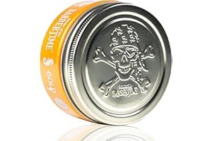 BARBERTIME Cire coiffante Aqua Wax | Forte tenue brillance | No3 Gold Million Scent 150 ml