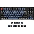 Keychron V3 Clavier mécanique Filaire Custom Knob Version, TKL QMK/Via programmable avec commutateur K Pro Red remplaçable à 