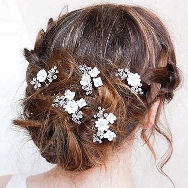 Fermagli per capelli / forcine, con strass | Merceria e Tessuti