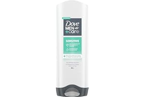 Dove Men+Care żel pod prysznic 3 w 1 Sensitive żel pod prysznic do ciała, twarzy i włosów do skóry wrażliwej, 250 ml