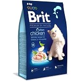 Brit Premium By Nature Yavru Kediler İ&ccedil;in, Tavuk Etli Kuru Mama, 8 kg