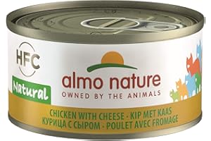 almo nature Classic Opakowanie 24 pudełek z żywnością dla kurczaka, 70 g