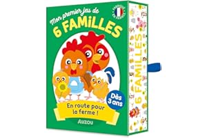 Editions AUZOU - Mon Premier Jeu de 6 Familles