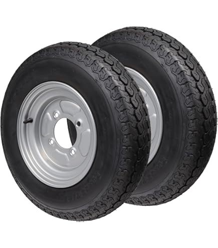 Coppia Gomme Pneumatici Copertoni 4.50-10 8pr 76l Rinforzato Per - Foto 5