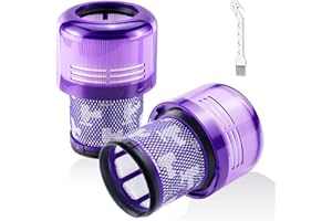 Covienapp 2 Pack V11 Filter for Dy-son Filter Dyson for V11 SV14 V15 Animal V11 Torque Drive V11 Absolute V11 Cordless Vacuumer,Replace Part #970013-02