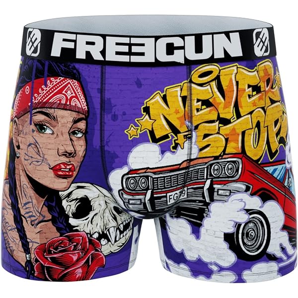 Boxer Garçon FREEGUN Mario Kart - Licence Officielle, Tissu Extensible 92% Polyester 8% Élasthanne - 3