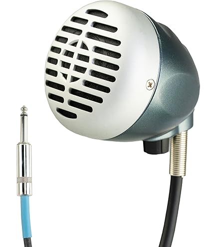 Shure Green Bullet 520DX Dynamic Harmonica Microphone : Amazon.in