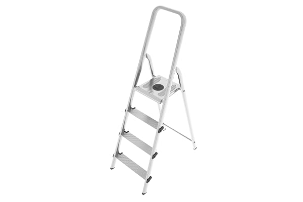 STARK-stege i aluminium och stål 4 steg