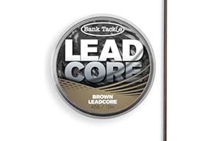 Bank Tackle Leadcore Braided Leader 45lb Carp Fishing Terminal Tackle Rig Bits
