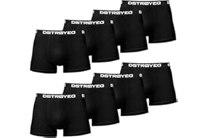 DSTROYED ® Boxershorts Herren 10-er / 12-er / 15-er / 8-er Pack S-5XL Unterhosen Männer Unterwäsche Men