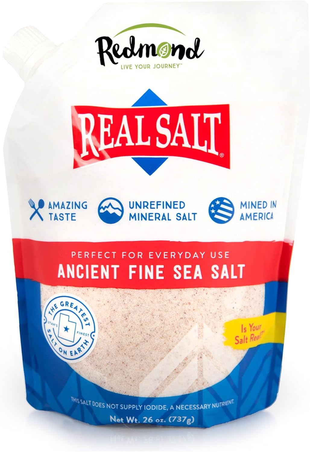 Avis d'Expert & Test Approfondi : Redmond Real Salt Fine Salt 737 g p fyllnings (Sélection)