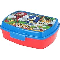 Clondo Tovaglietta In Tessuto Per Bambini 40x30cm – Design Sonic, Pieghevole E Riutilizzabile Per Scuola, Pranzo E Tempo Libero