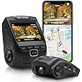 Rexing V1GW-4K Ultra HD Car Dash Cam Built-in GPS Logger 2.4″ LCD Screen Wi-Fi 170° Wide Angle Dashboard Camera Recorder with G-Sensor WDR Loop Recording | Supercapacitor | Mobile App | up to 256GB