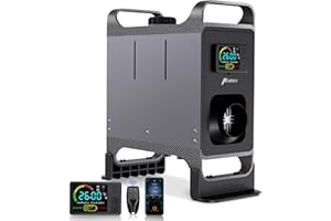 HCALORY Calentador de aire diésel universal 12V 24V 5-8KW