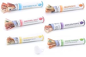 ASVP Shop Tubos de regalo para dinero en medicina Stlye - Juego de 6 tubos divertidos para regalos de dinero - Embalaje de cupones de dinero perfecto para bodas, cumpleaños y vales de viaje