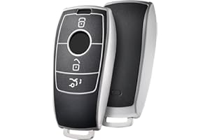 OATSBASF Etui na kluczyki samochodowe odpowiednie do Mercedesa Benz, etui na klucze, etui ochronne z TPU (czarne Y)