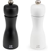 PEUGEOT - Karabiber değirmeni + Tuz değirmeni Tahiti 15 cm Duo + Karabiber + Kristal Tuz - Klasik &Ouml;ğ&uuml;tme Derecesi Ayarı - PEF