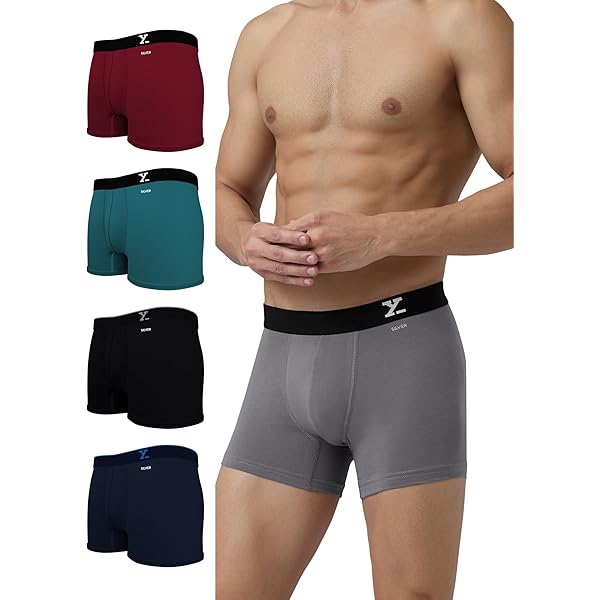 Buy XYXX Men Pack Of 3 Uno IntelliSoft Antimicrobial Micro Modal Trunks XYTRNK3PCKN509 - Trunk for Men 13682892